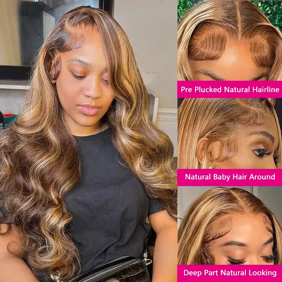 Brazilian Remy Hair Lace Front Human Hair Wig 13x6